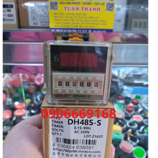 Timer thời gian luân phiên dh48s-s hiệu mnxcn điện 220vac dh48ss