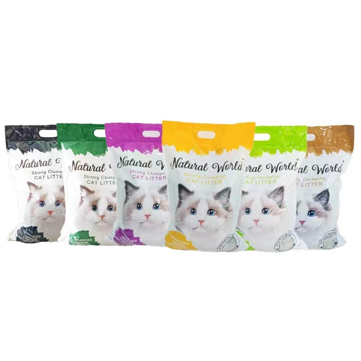 CÁT VỆ SINH CHO MÈO CHẤT LƯỢNG CAO - NATURAL WORLD 9L/4KG
