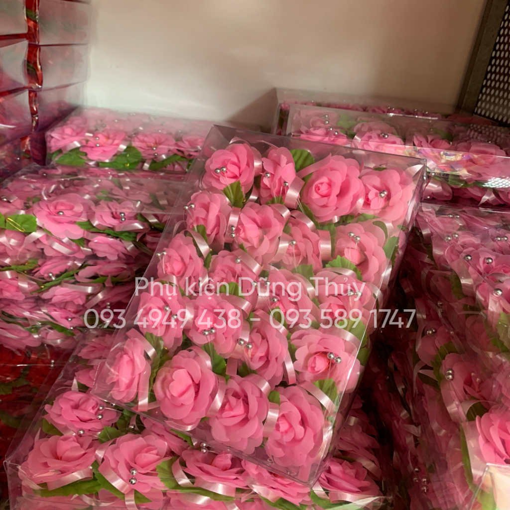 Hoa Cài Áo Đám Cưới Hai Họ - Hàng Đẹp