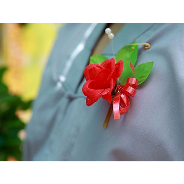 Hoa Cài Áo Đám Cưới Hai Họ - Hàng Đẹp