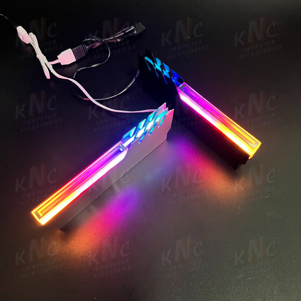 Tản Nhiệt Ram Infinity Lens Màu Xám Led 5v ARGB Đồng Bộ Mainboard Hub Coolmoon Tomato Xigmateks VSP