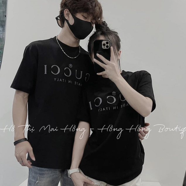 Áo Thun Guc ci Italy Form Rộng Tay Lỡ Vải Cotton 100% , Áo Phông Local Brand Unisex Nam Nữ | BigBuy360 - bigbuy360.vn