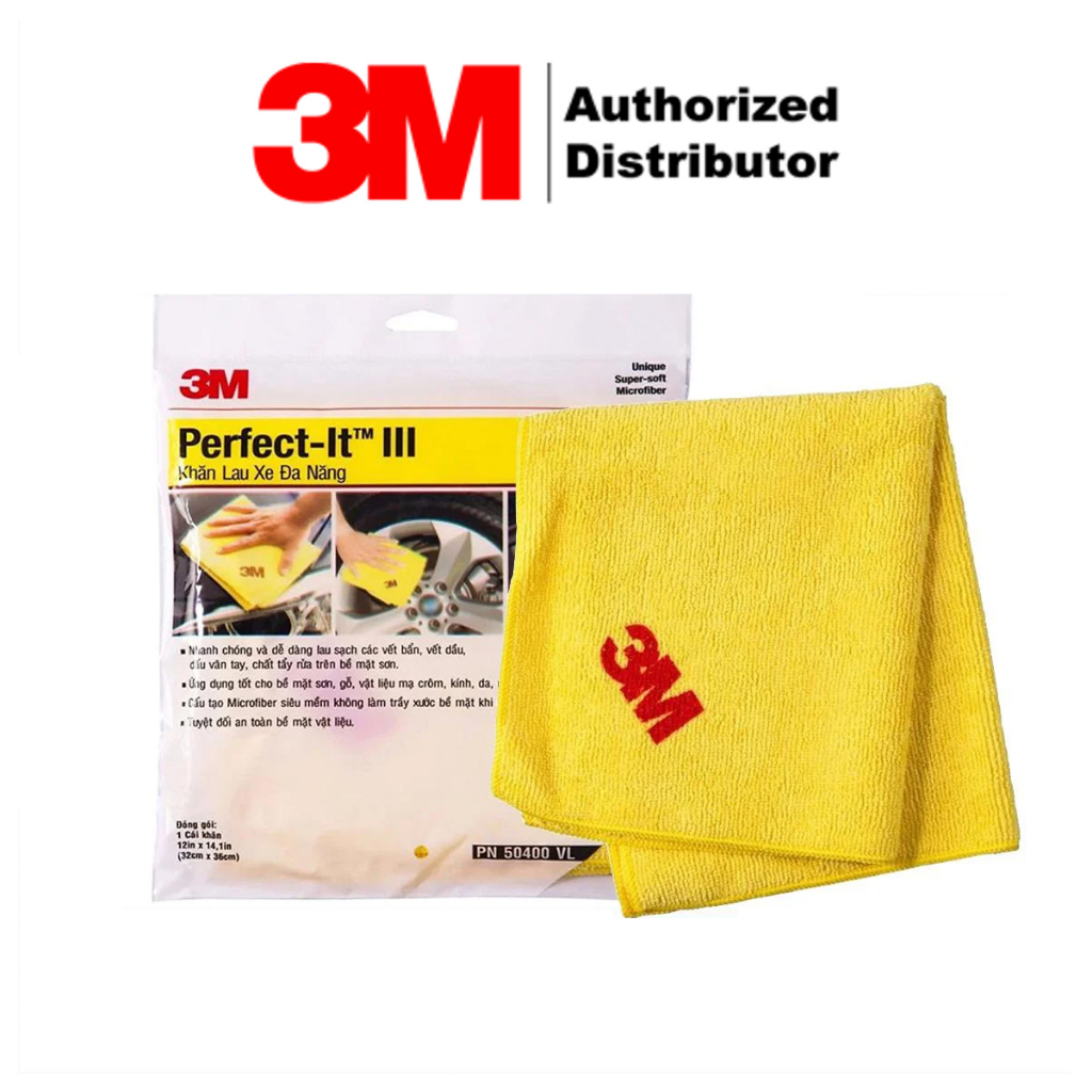 Khăn lau xe ô tô chuyên dụng 3M™ Ultra Soft 50400