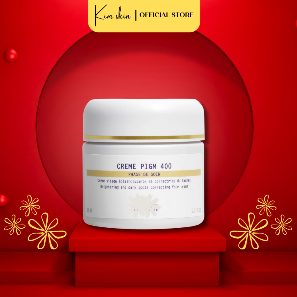 Creme PIGM400 Kem dưỡng trắng sáng và mờ thâm nám da