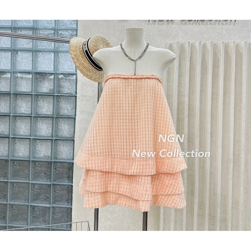 Sét áo quây tầng dáng xoè