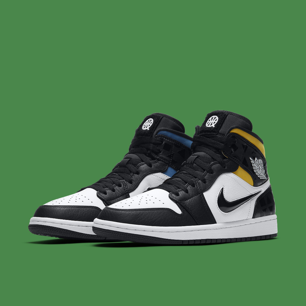 Giày thể thao sneaker cổ trung Nike Air Jordan 1 Mid "Quai 54"