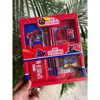 Bộ dụng cụ học tập cho bé vs combo gồm 7 món bút chì, hộp bút thước kẻ màu cute dáng yêu Dineyland