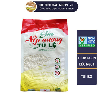Gạo nếp nương Tú lệ hảo hạng túi 1kg - Giá Sỉ, Date mới