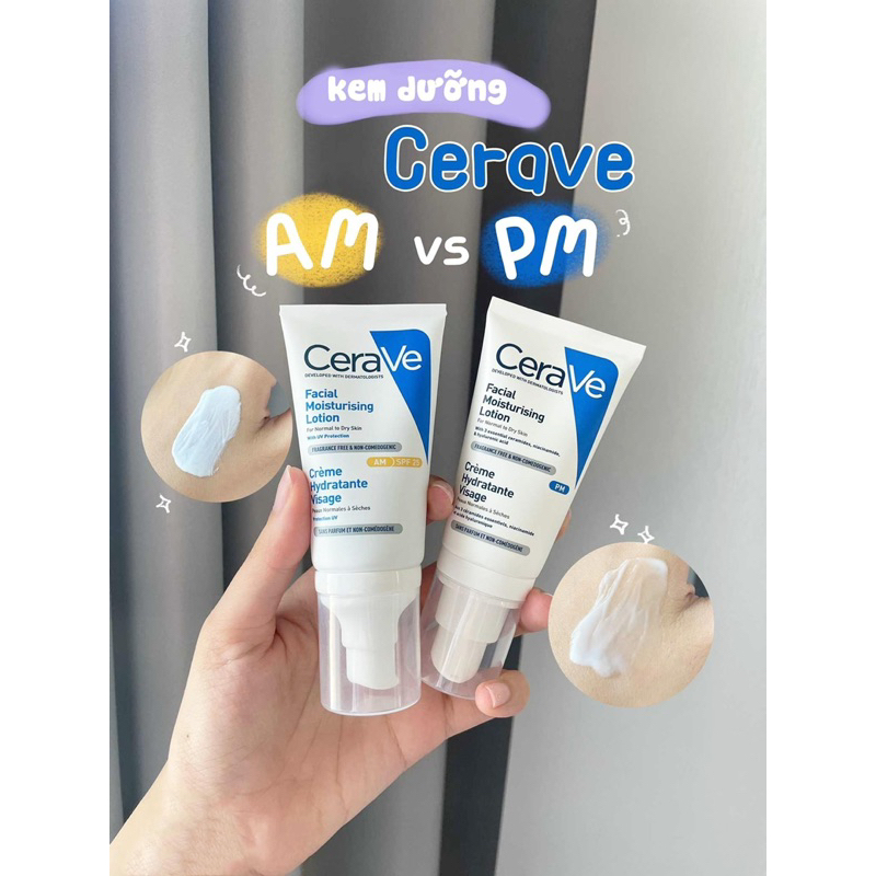 [CHÍNH HÃNG 100%] SỮA DƯỠNG ẨM CERAVE DEVELOPED WITH