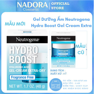Gel dưỡng ẩm Neutrogena Hydro Boost Gel Cream Extra – Dry Skin (48g)