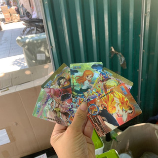 Set ảnh thẻ nhân phẩm Anime One Piece gồm 5 thẻ 1 gói
