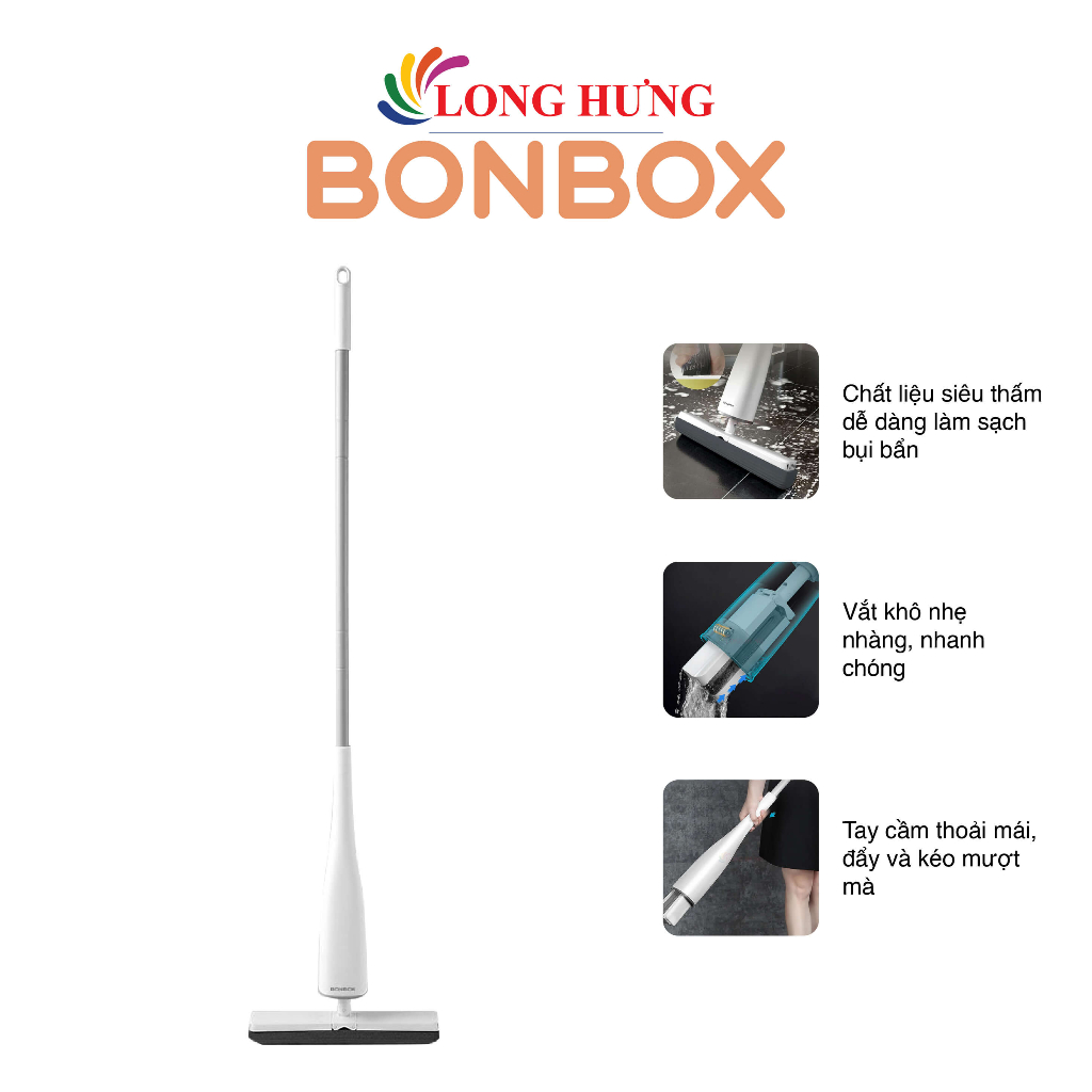 Cây lau nhà tự vắt BONBOX BCT810 - Hàng chính hãng