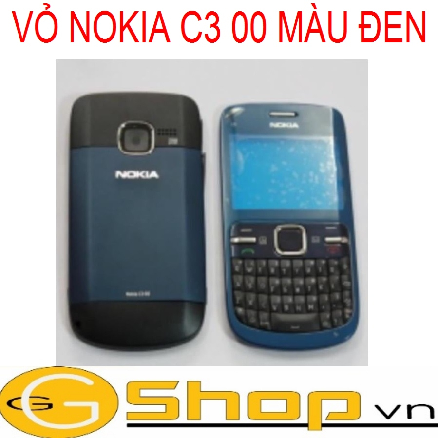 VỎ NOKIA C3 00 MÀU ĐEN