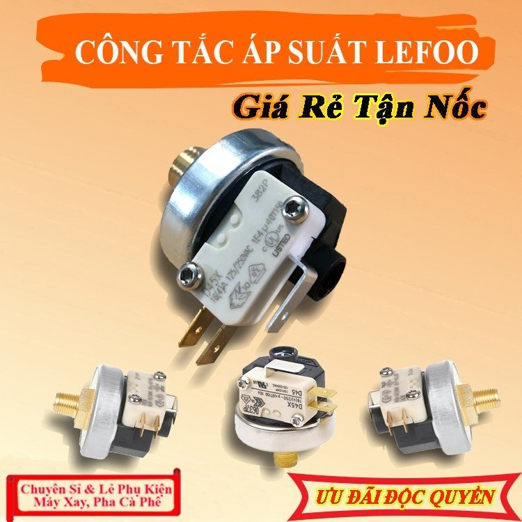 Công tắc áp suất LEFOO 1 bar - D45X 16A - 125/250 VAC
