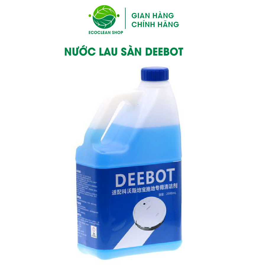 Nước lau sàn chuyên dụng dành riêng cho Robot hút bụi lau nhà Ecovacs Deebot ECOVACS DEEBOT / ILIFE 