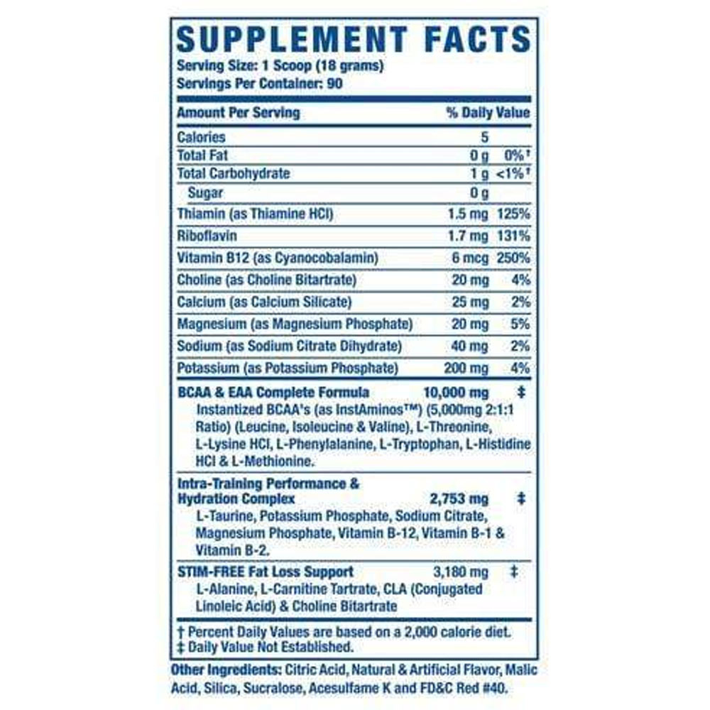 Amino Tone Hỗ Trợ Phục Hồi Và Phát Triển Cơ Bắp Ronnie Coleman Amino Tone + Eaa - 30 Lần Dùng