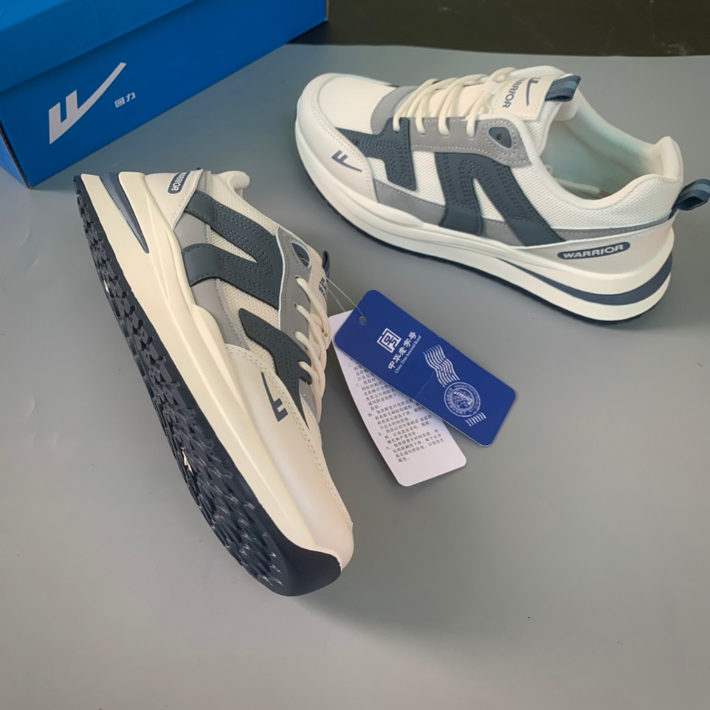 Giày Thể Thao Nam Warrior Bản Chuẩn Nguyên Tem Hộp