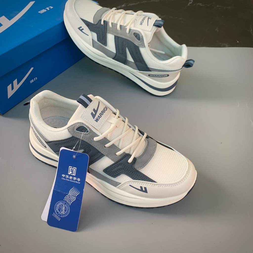 Giày Thể Thao Nam Warrior Bản Chuẩn Nguyên Tem Hộp