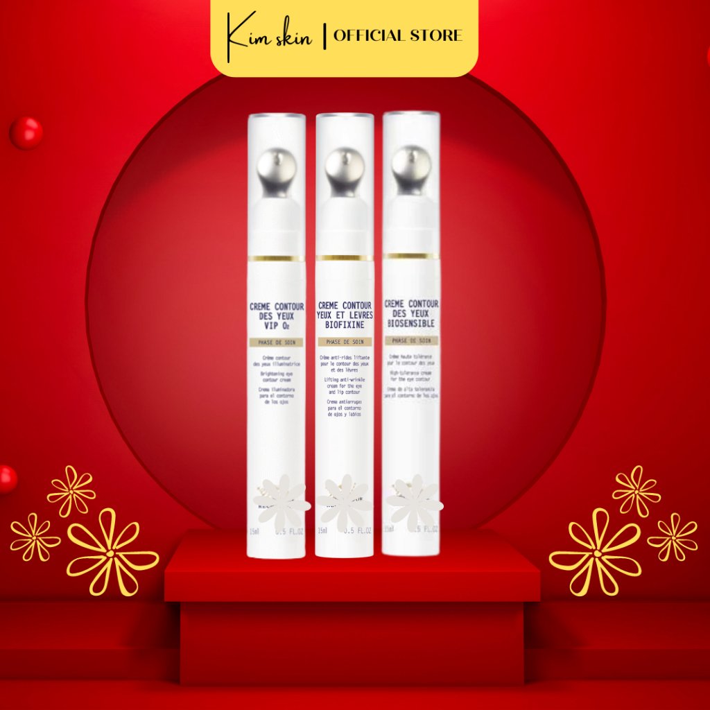 Kem Dưỡng Contour Yeux Biofixine BR / Vip O2 / Biosensible Mờ Nếp Nhăn Bọng Mắt