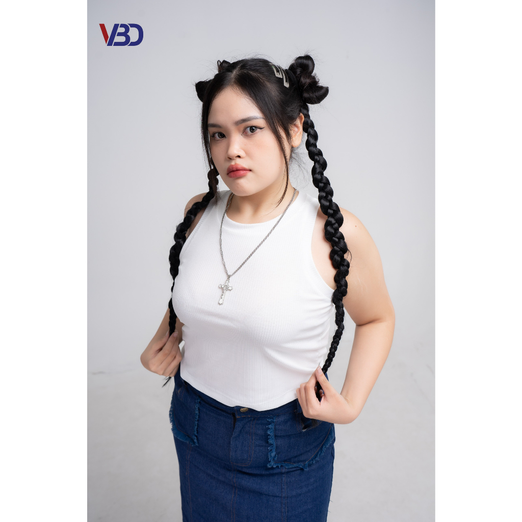 Áo thun 3 lỗ kiểu bigsize AK044 cho nàng béo từ 50 tới 100kg