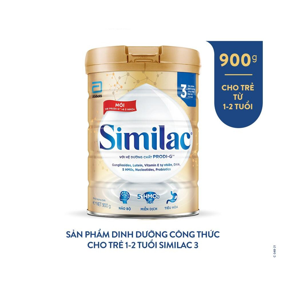 Sữa bột Abbott  Similac PRODI-G số 3 900g Mới _Subaby