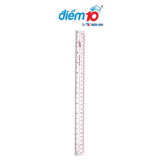 Thước dẻo trong suốt 20cm /30cm thiên long điểm 10 tp-sr022