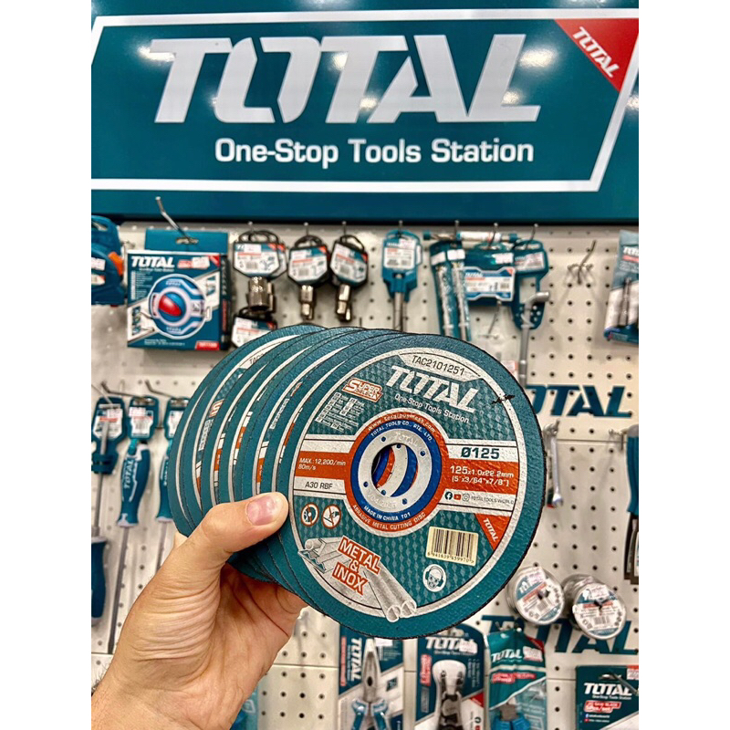 TOTAL Đĩa cắt kim loại 105MM —> 125MM TAC2101051 / TAC2101251
