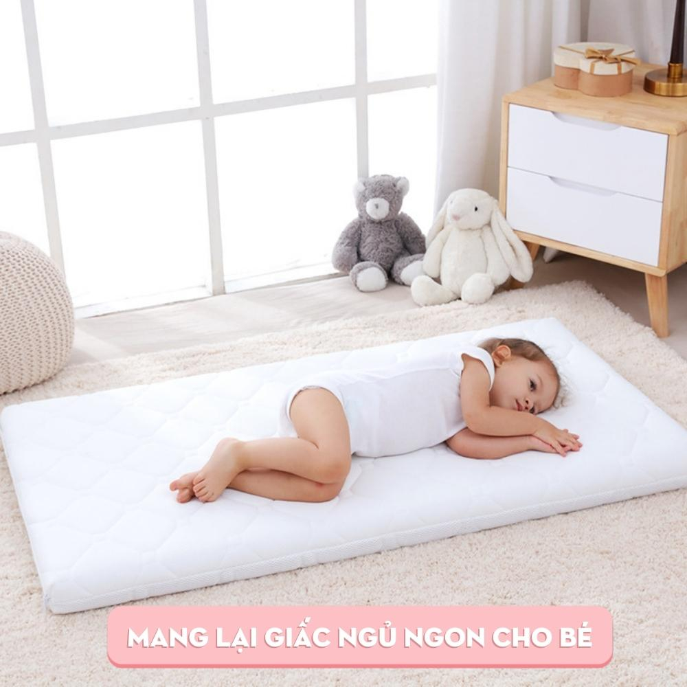 Nệm xơ dừa cho bé nằm nôi cũi HAPAIR - 100% xơ dừa tự nhiên - Thoáng mát