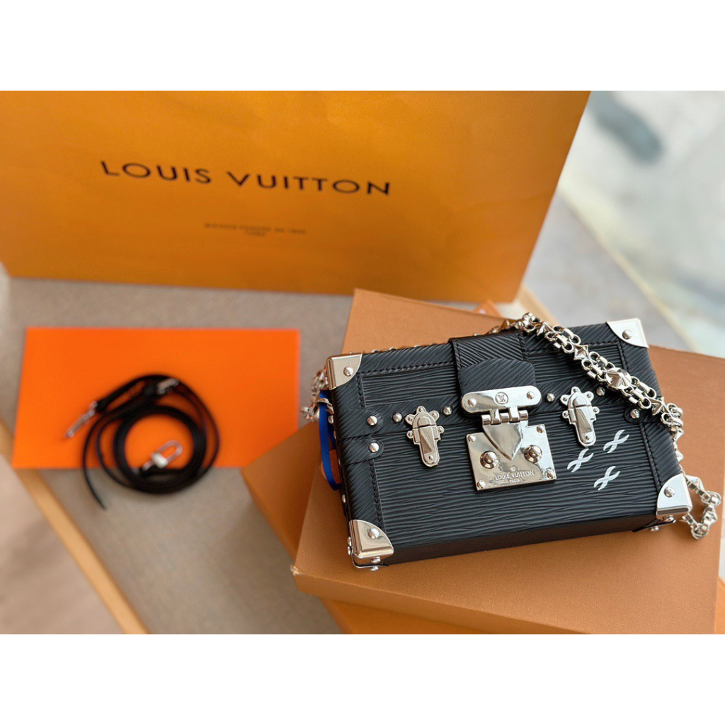 Túi Xách Cốp Eo vì Petite  Size 20cm Màu Đen