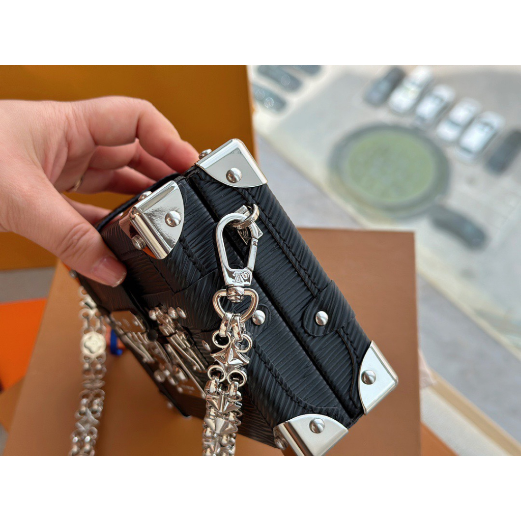 Túi Xách Cốp Eo vì Petite  Size 20cm Màu Đen