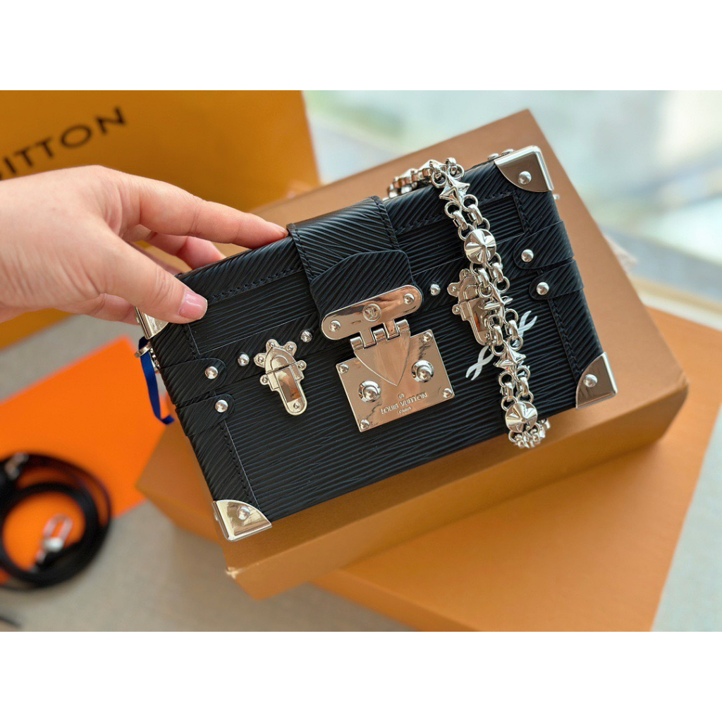 Túi Xách Cốp Eo vì Petite  Size 20cm Màu Đen