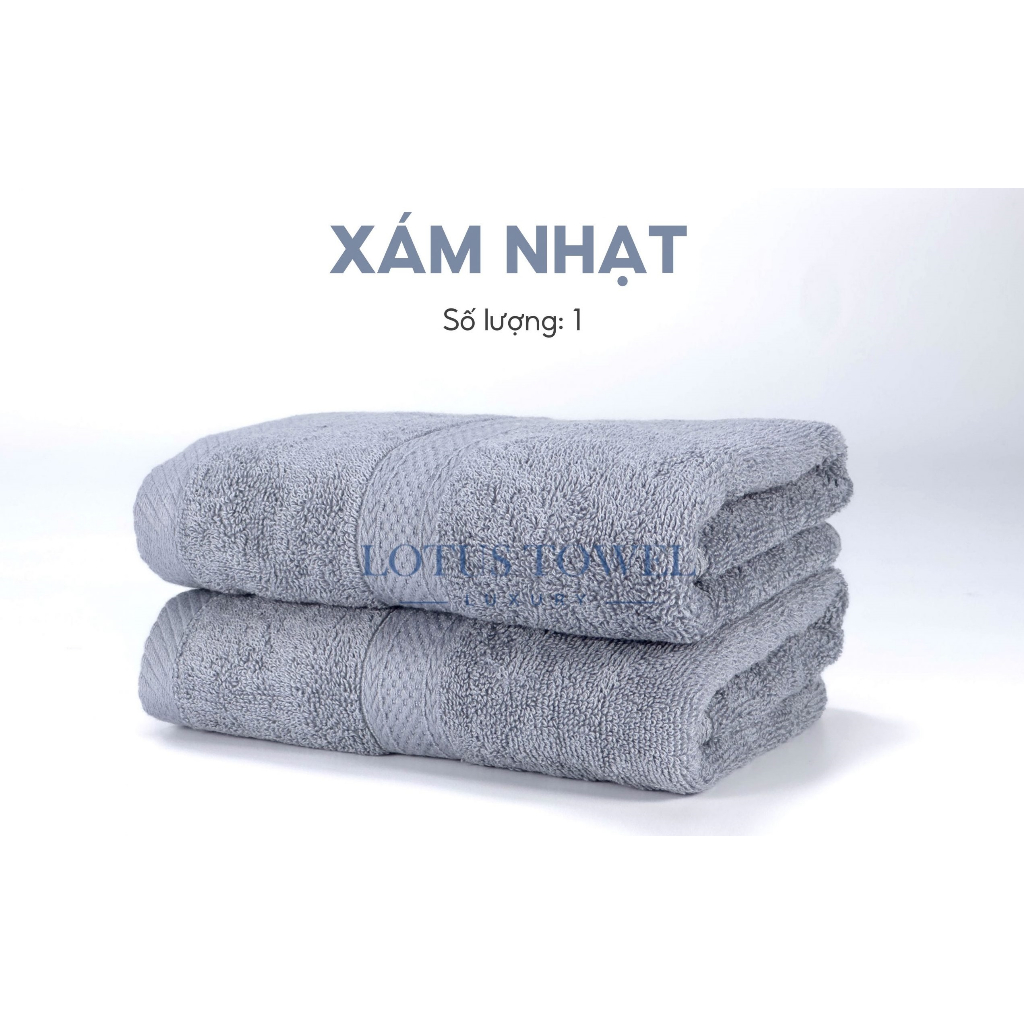 Khăn Mặt 100% Cotton Mềm Mịn