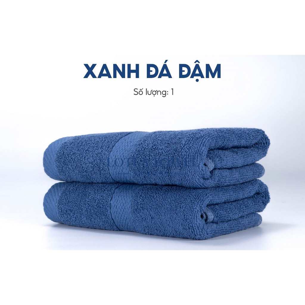 Khăn Mặt 100% Cotton Mềm Mịn