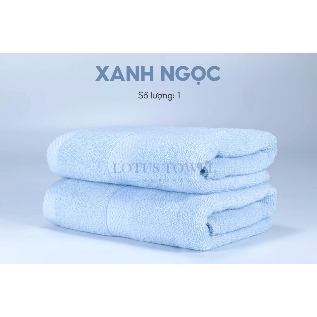 Khăn Mặt 100% Cotton Mềm Mịn