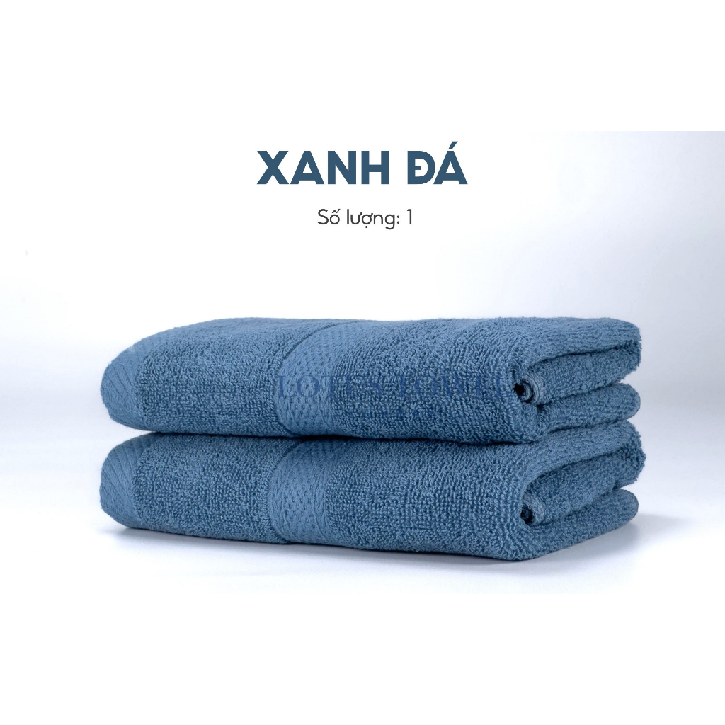 Khăn Mặt 100% Cotton Mềm Mịn