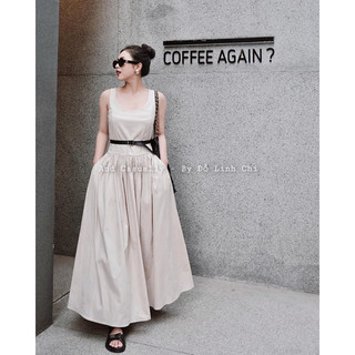 And Casually / Váy ba lỗ chân váy xoè kèm belt