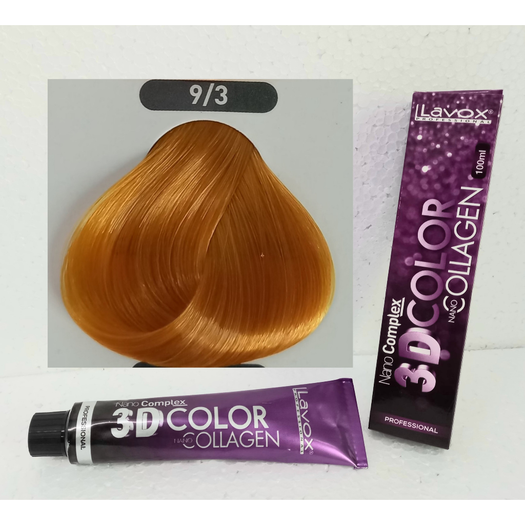 Nhuộm Lavox hot color trend  Colorsilk 3D full màu Thời Trang lavox tím 100ml