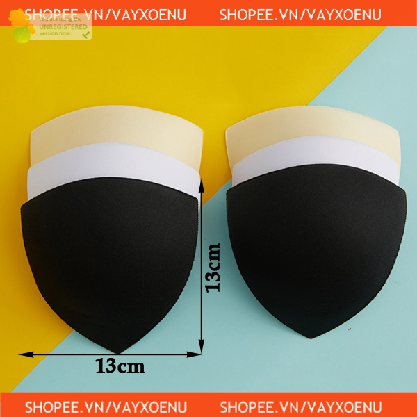 Mút Lót Ngực Loại Tốt, Mút Nâng Ngực, Độn Ngực, độn bikini Hình tam giác, hình tròn, hình oval, hình xoài