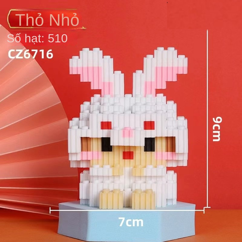 Mô hình lắp ráp 3D mini 12 con giáp, Mô hình lắp ghép