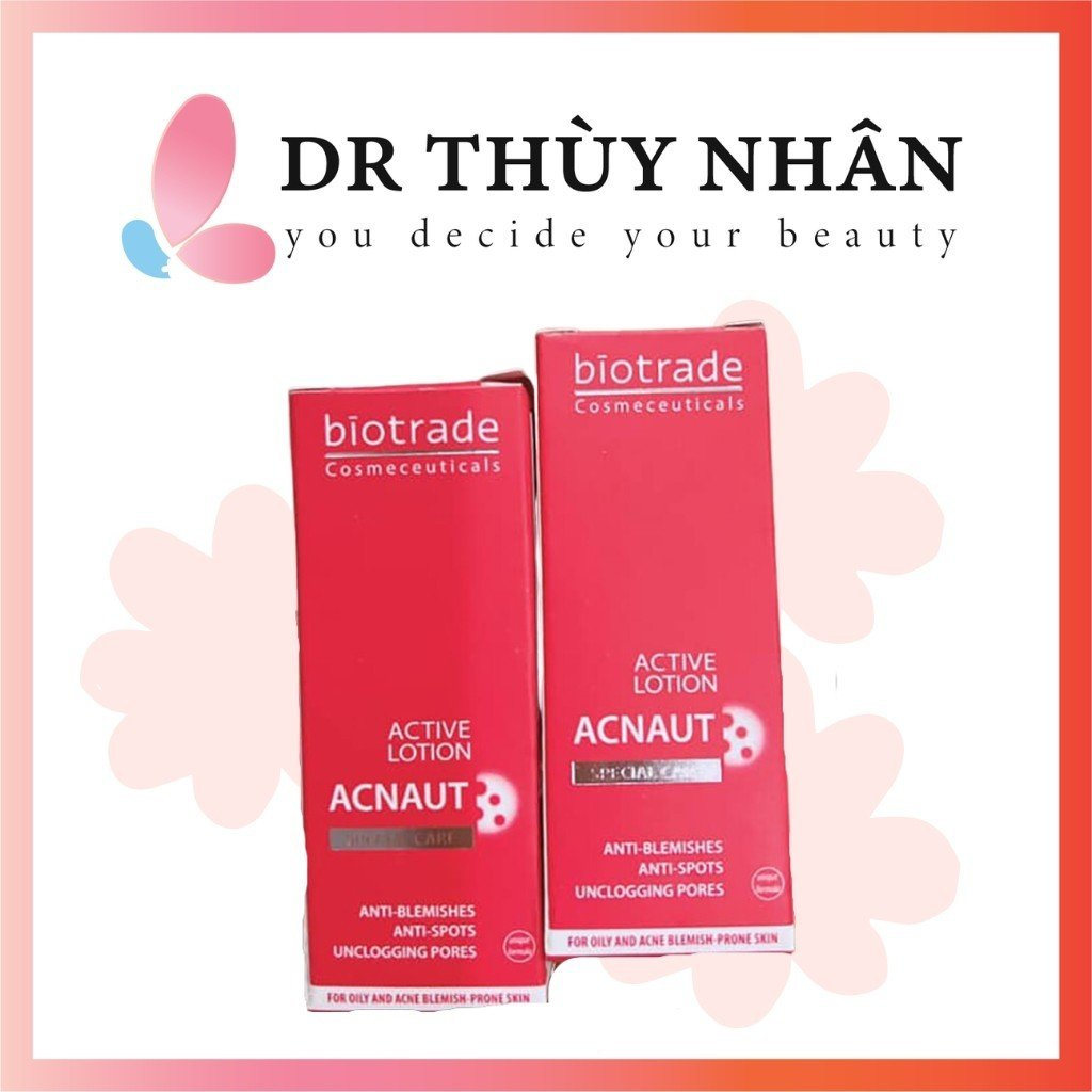 Lotion giảm dầu giảm mụn hoạt tính Biotrade Acnaut Active Lotion