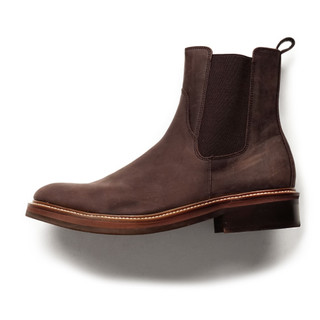 Giày chelsea da sáp FREEMAN, giày nam bụi bặm, giày boot da sáp cổ cao phong cách vintage thương hiệu TONKIN