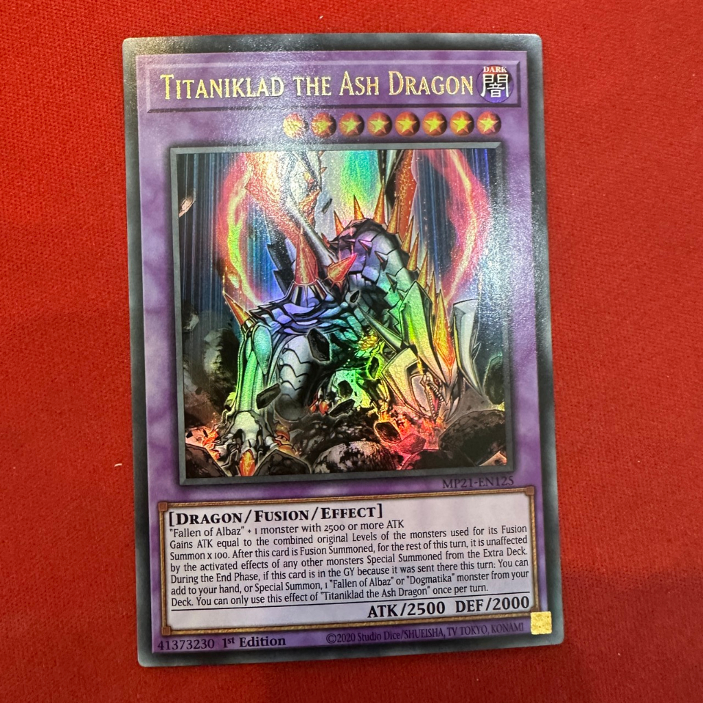 Titaniklad the Ash Dragon