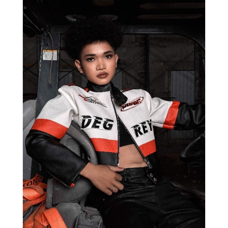 Áo khoác da Biker Jacket- Degrey Madmonks Jacket Biker - JBK