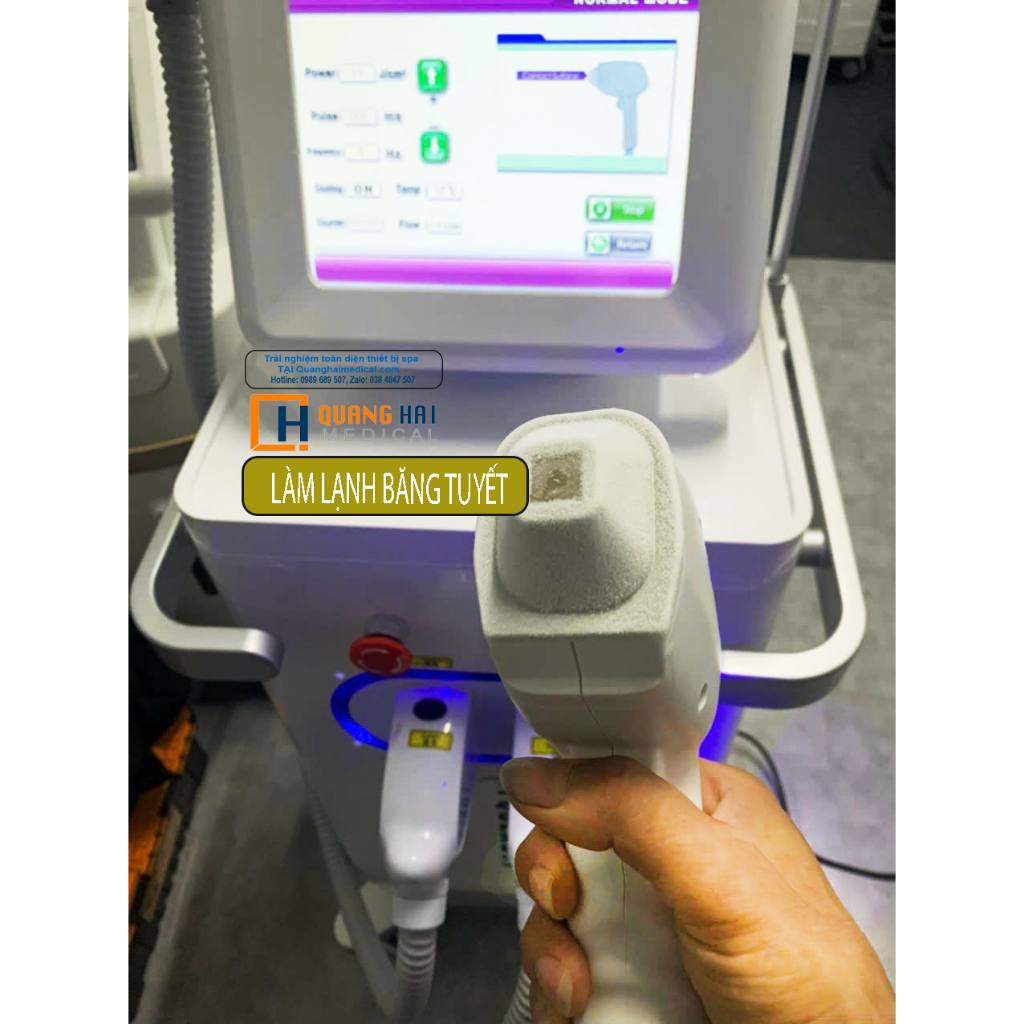 Máy triệt lông 2in1 Diode Laser FQ Beauty 808nm