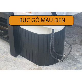 Bục gỗ giường gội đầu dưỡng sinh phù hợp giường bồn, bồn nhựa