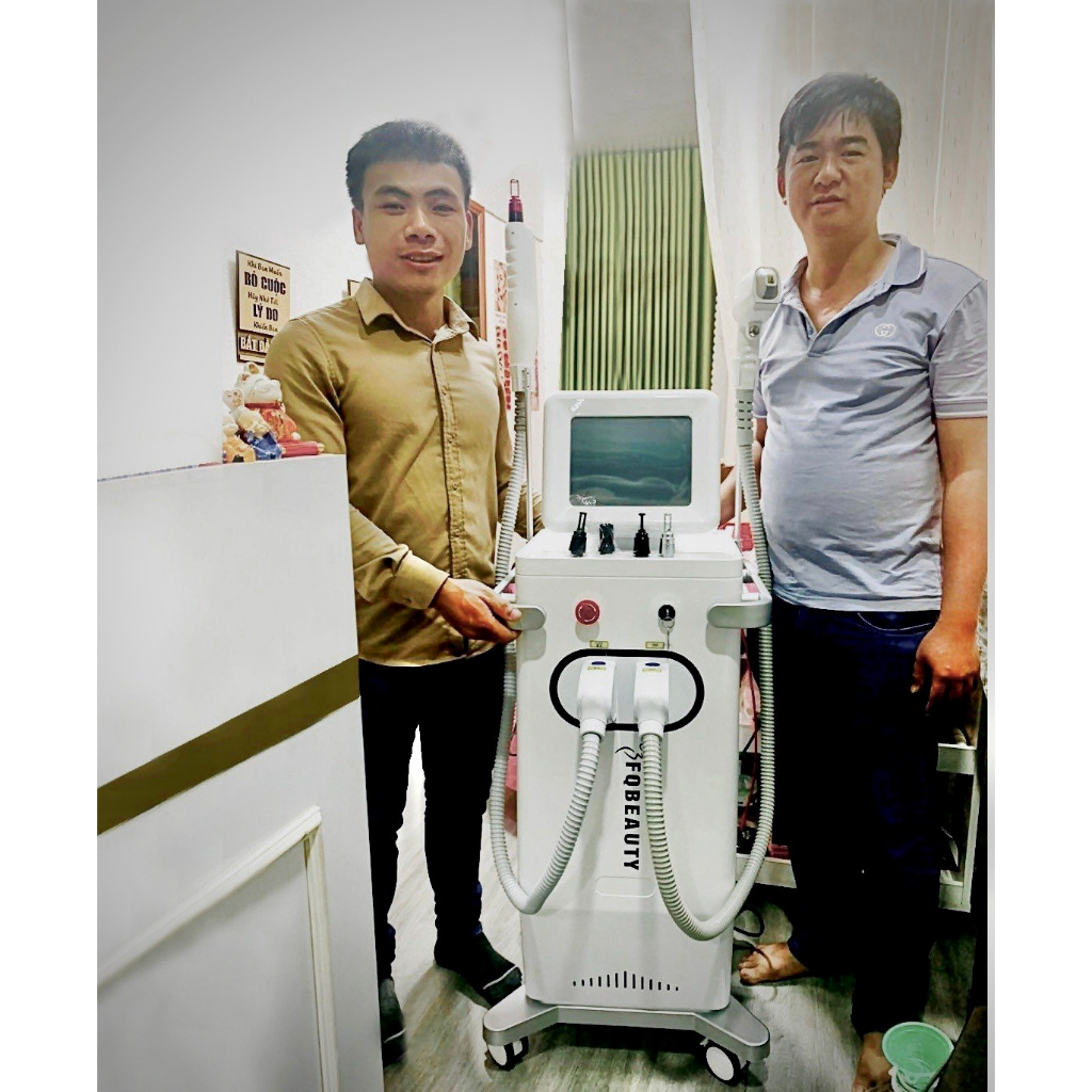 Máy triệt lông 2in1 Diode Laser FQ Beauty 808nm