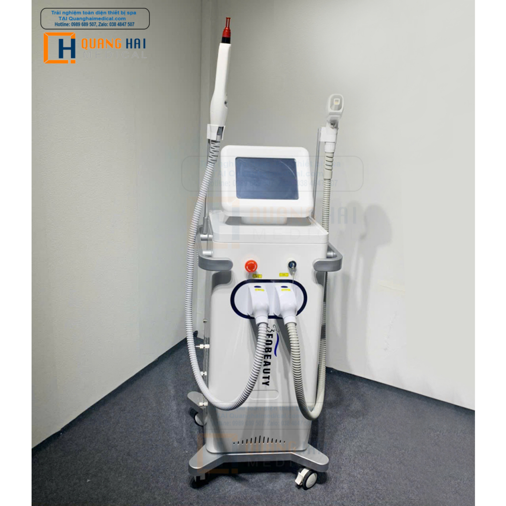 Máy triệt lông 2in1 Diode Laser FQ Beauty 808nm
