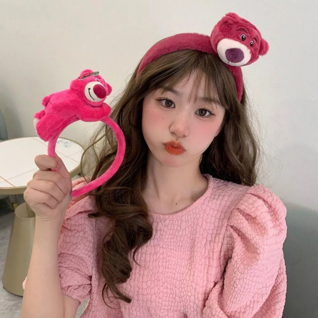 Cài, Bờm Gấu Dâu Tây Dễ Thương - Mẫu NEW HOT 2023