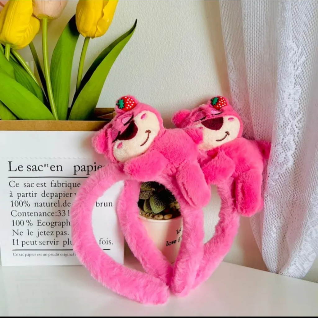 Cài, Bờm Gấu Dâu Tây Dễ Thương - Mẫu NEW HOT 2023