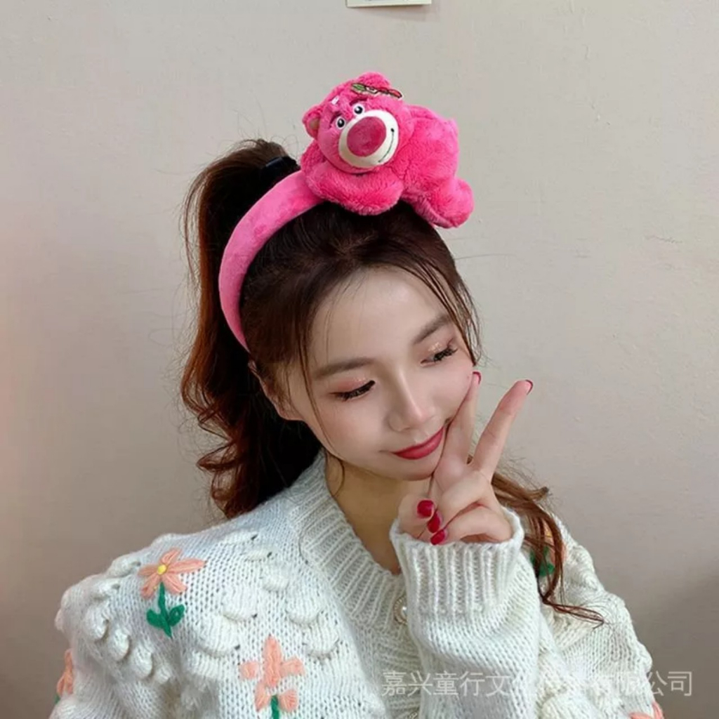 Cài, Bờm Gấu Dâu Tây Dễ Thương - Mẫu NEW HOT 2023